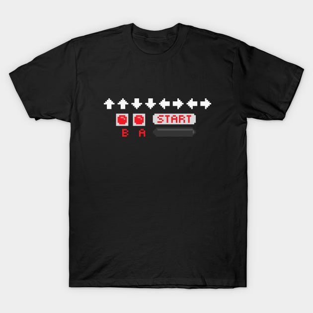 The Code pixel art T-Shirt by PXLFLX